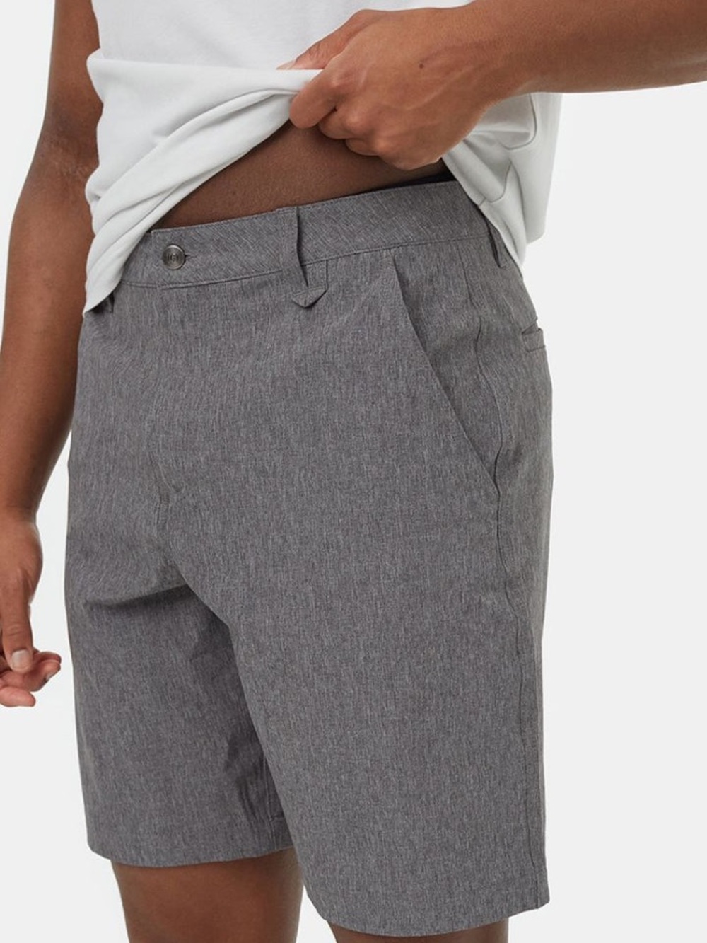 🆕 Tentree Sz 40 Men’s inMotion Latitude Short Light Grey